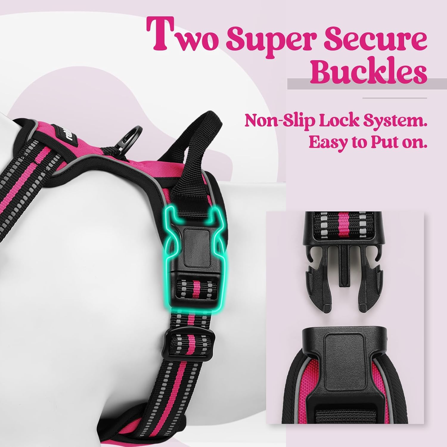 No Pull Dog Control Harness