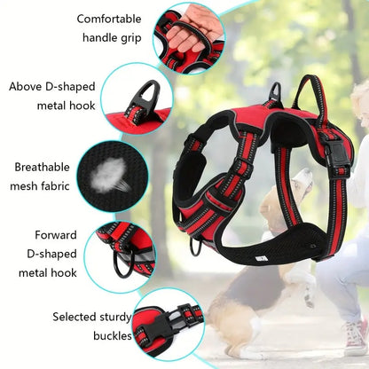 No Pull Dog Control Harness